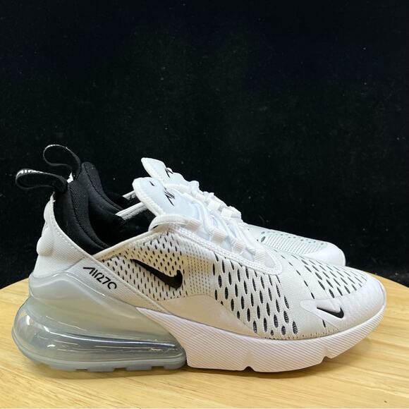 Nike Air Max 270 White Black White AH6789-100 Running Gym Sz 11 W/ 9.5 Mens main image 9